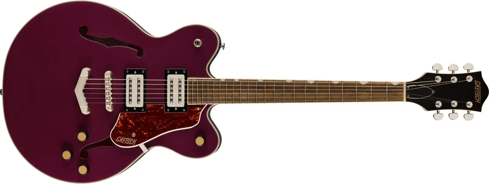 Gretsch G2622 Streamliner w/ V-Stoptail, Broad’Tron BT-3S Pickups, Burnt Orchi