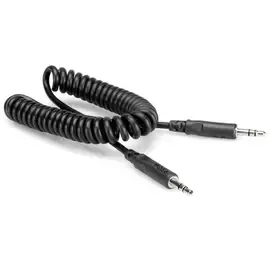 Коммутационный кабель Hosa 5' 3.5mm Male to 3.5mm Male Stereo Interconnect Coiled Cable #CMM-105C