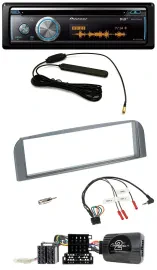 Pioneer CD USB Bluetooth DAB Lenkrad Autoradio für Alfa 147 GT 2007-2010 anthraz