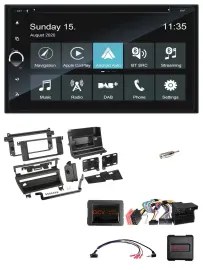 Blaupunkt 2DIN Lenkrad TMC Bluetooth USB DAB Navigation für BMW 3er E46 02-06 1