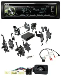 Автомагнитола Pioneer для Toyota RAV4 (2001–2005) с CD, DAB, USB, MP3, совместима с кнопками на руле