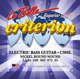 Струны для бас-гитары La Bella Criterion C900L 40-95