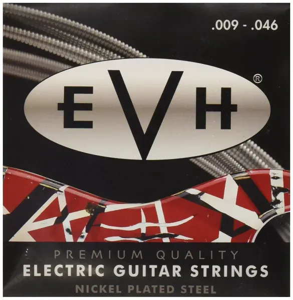 Струны для электрогитары Fender EVH Nickel Plated Custom Light 9-46