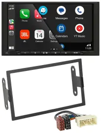 Автомагнитола для Nissan Xterra (2000–2004) JBL 2-DIN, DAB, MP3, Bluetooth, USB