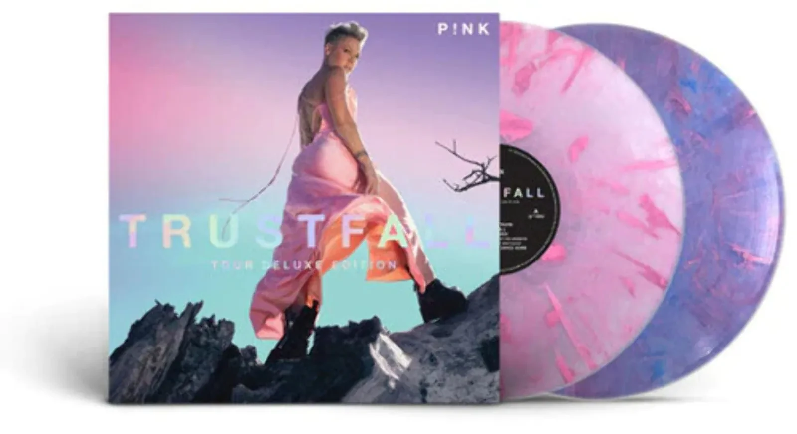 Pink - Trustfall - Tour Deluxe Edition [Pink & Purple Vinyl] NEW Vinyl