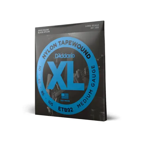 Струны для бас-гитары D'ADDARIO ETB92SL