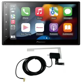 Pioneer Lenkrad USB Bluetooth DAB 2DIN Autoradio für BMW 3er 02-06 E46 5 Schalte