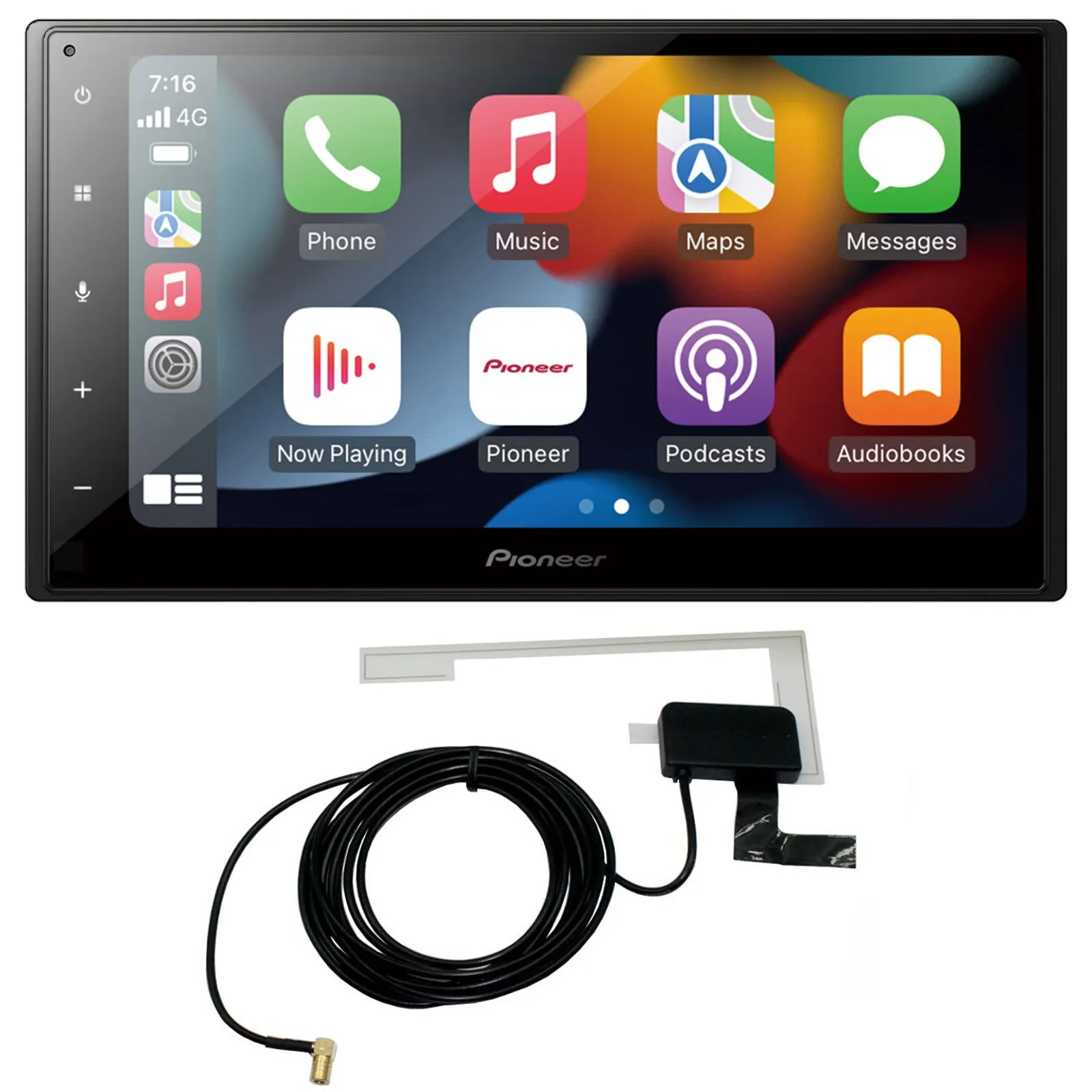 Pioneer Lenkrad USB Bluetooth DAB 2DIN Autoradio für BMW 3er 02-06 E46 5 Schalte