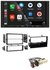 Автомагнитола для Nissan 350Z Roadster 2002–2005 JBL 2-DIN, DAB, Bluetooth, USB, MP3