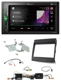 Pioneer 2DIN Lenkrad DAB USB Bluetooth Autoradio für Porsche Cayenne 2011-2016