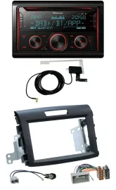 Автомагнитола для Honda CR‑V (FR5/FR6) с 2012 Pioneer 2-DIN, CD/USB, Bluetooth, DAB, MP3