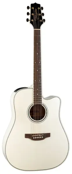 Электроакустическая гитара Takamine GD37CE Dreadnought Acoustic-Electric Guitar, Gloss Pearl White