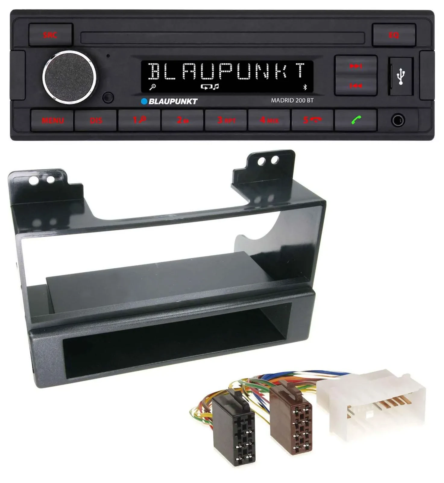 Blaupunkt USB AUX Bluetooth MP3 Autoradio für Kia Carnival (ab 2006)
