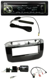 Pioneer MP3 USB CD DAB Lenkrad Autoradio für Fiat Punto Punto Evo ab 2009