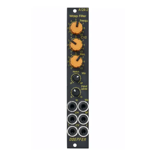 Модульный студийный синтезатор Doepfer A-124-2SE Wasp Filter Slim Line SE