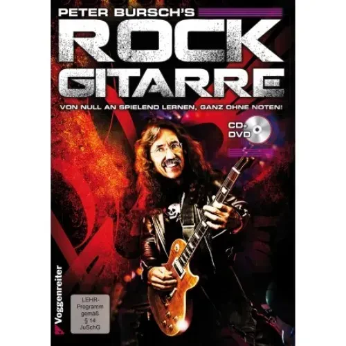 Учебное пособие Voggenreiter Peter Burschs Rock Gitarre