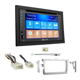 2012-2013 Toyota Corolla Double DIN Radio Upgrade (Non-Amp - Black) | Belva