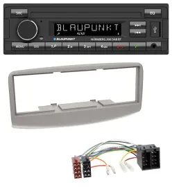 Blaupunkt USB DAB MP3 Bluetooth Autoradio für Fiat Multipla 186 1999-2010 grau
