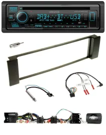 Kenwood Bluetooth DAB CD Lenkrad USB Autoradio für Audi A3 A6 Can-Bus 00-04
