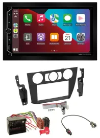 ESX 2DIN DAB USB MP3 Bluetooth Autoradio für BMW 3-er E90/E91/E92/E93 2005-2013