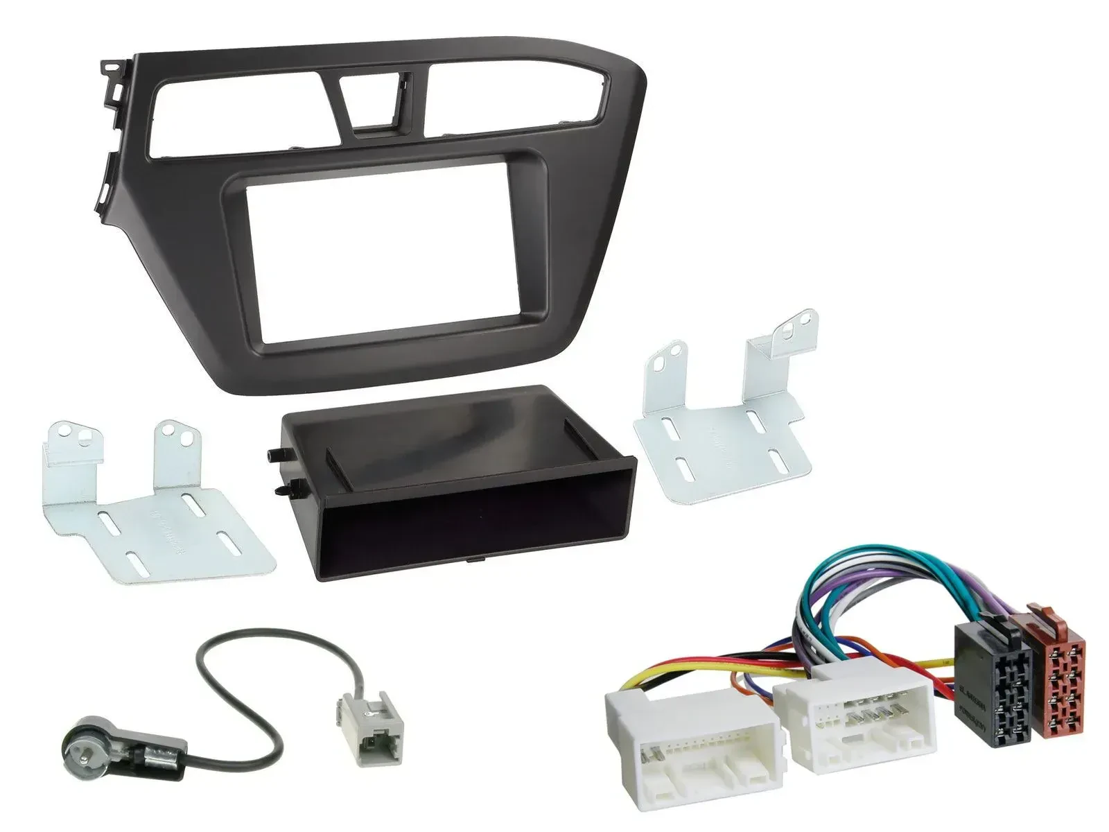 Einbauset DIN Autoradio für Hyundai i20 (2014-2020)