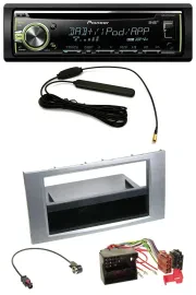 Pioneer MP3 USB CD DAB AUX Autoradio für Ford Fiesta Focus 2004-2008 silber