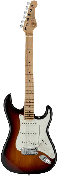 Электрогитара G&L Fullerton Deluxe Legacy 3-Tone Sunburst with Maple