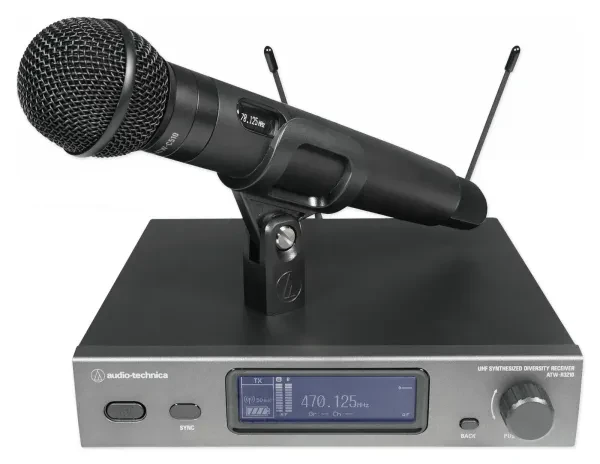 Audio Technica ATW-3212/C510EE1 3000 Wireless Handheld Microphone+Mic Receiver