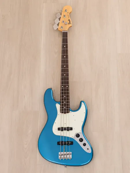 Бас-гитара Fender Traditional II 60s Jazz Bass JJ Lake Placid Blue w/gigbag Japan 2020