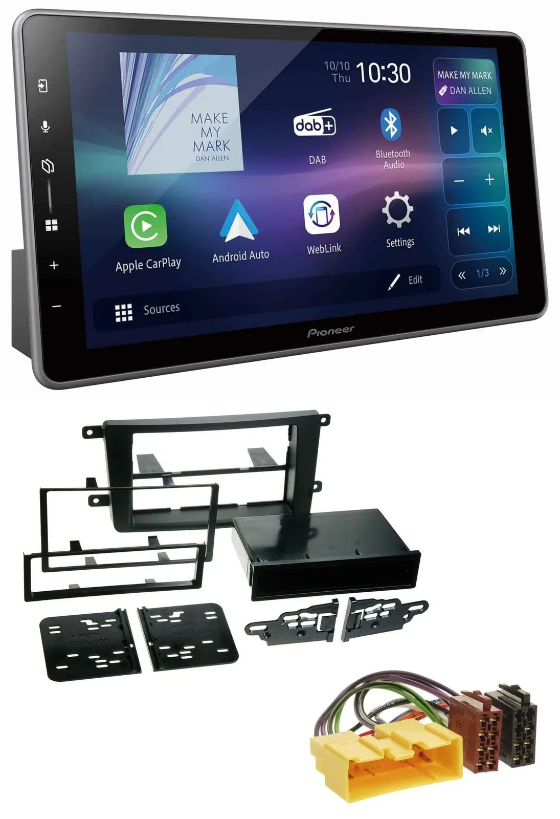 Pioneer Bluetooth USB DAB MP3 Autoradio für Mazda CX-9 (2007-2016)