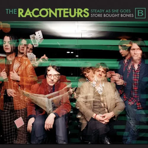 Виниловая пластинка The Raconteurs - Steady As She Goes / Store Bought Bones [New 7" Vinyl] Black