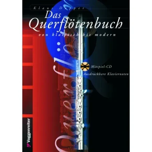 Учебное пособие Voggenreiter Das Querflötenbuch Klaus Dapper (+CD)