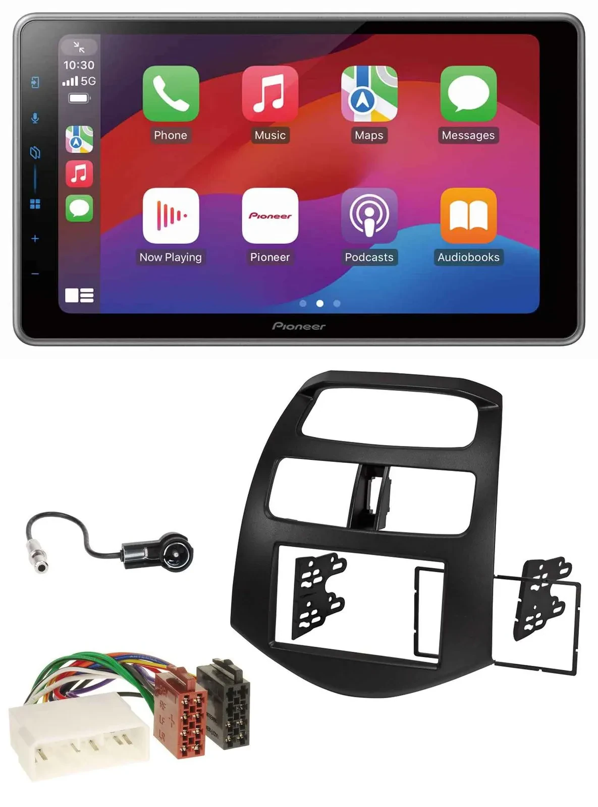 Pioneer MP3 USB DAB Bluetooth 2DIN Autoradio für Chevrolet Spark KLM 2012-2013