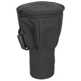 Easy Travel M Djembe Bag Medium 15.5" D 26" T Gepolstert Wasserabweisend Schwarz