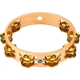 Тамбурин Latin Percussion 10" PRO Double Row Tambourine Brass