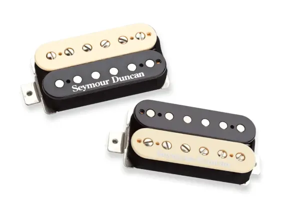 Комплект звукоснимателей для электрогитары Seymour Duncan SH-55 Seth Lover Zebra