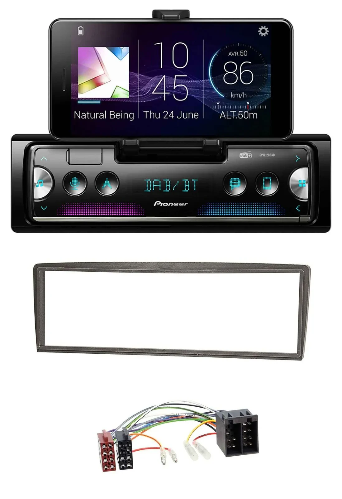 Автомагнитола для Alfa Romeo GTV Pioneer USB MP3 Bluetooth DAB