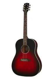 Электроакустическая гитара Gibson Slash J-45 Standard Vermillion Burst
