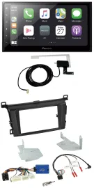 Pioneer USB Lenkrad 2DIN Bluetooth DAB Autoradio für Toyota RAV 4 ab 2013