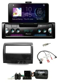 Pioneer USB Lenkrad Bluetooth DAB Autoradio für Fiat Ducato 2012-2015 Piano