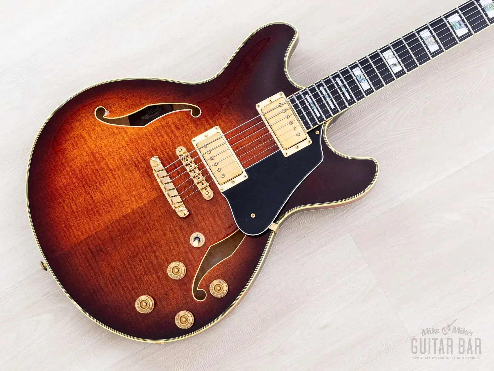 2001 Ibanez John Scofield Signature JSM100 First-Year w/ Case & Hangtags, AS200