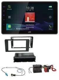 JVC DAB MP3 Bluetooth USB Autoradio für Audi A3 8P 06-12 Symphony Aktivsystem Qu