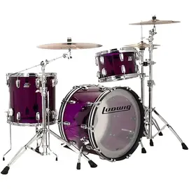 Ударная установка акустическая Ludwig Vistalite With 22" Bass Drum Purple