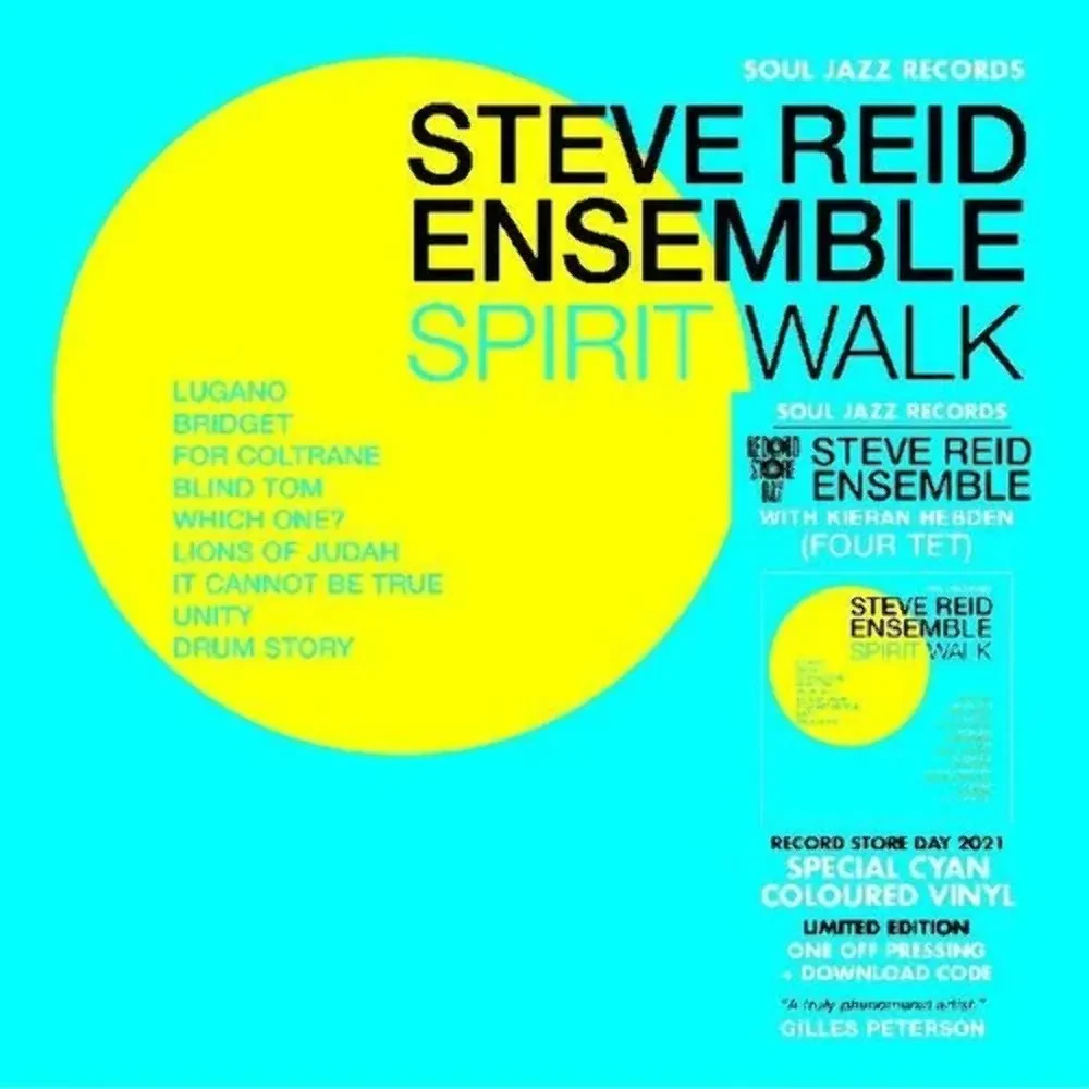 Steve Reid Ensemble - Spirit Walk [Blue Vinyl] NEW Sealed Vinyl LP Album