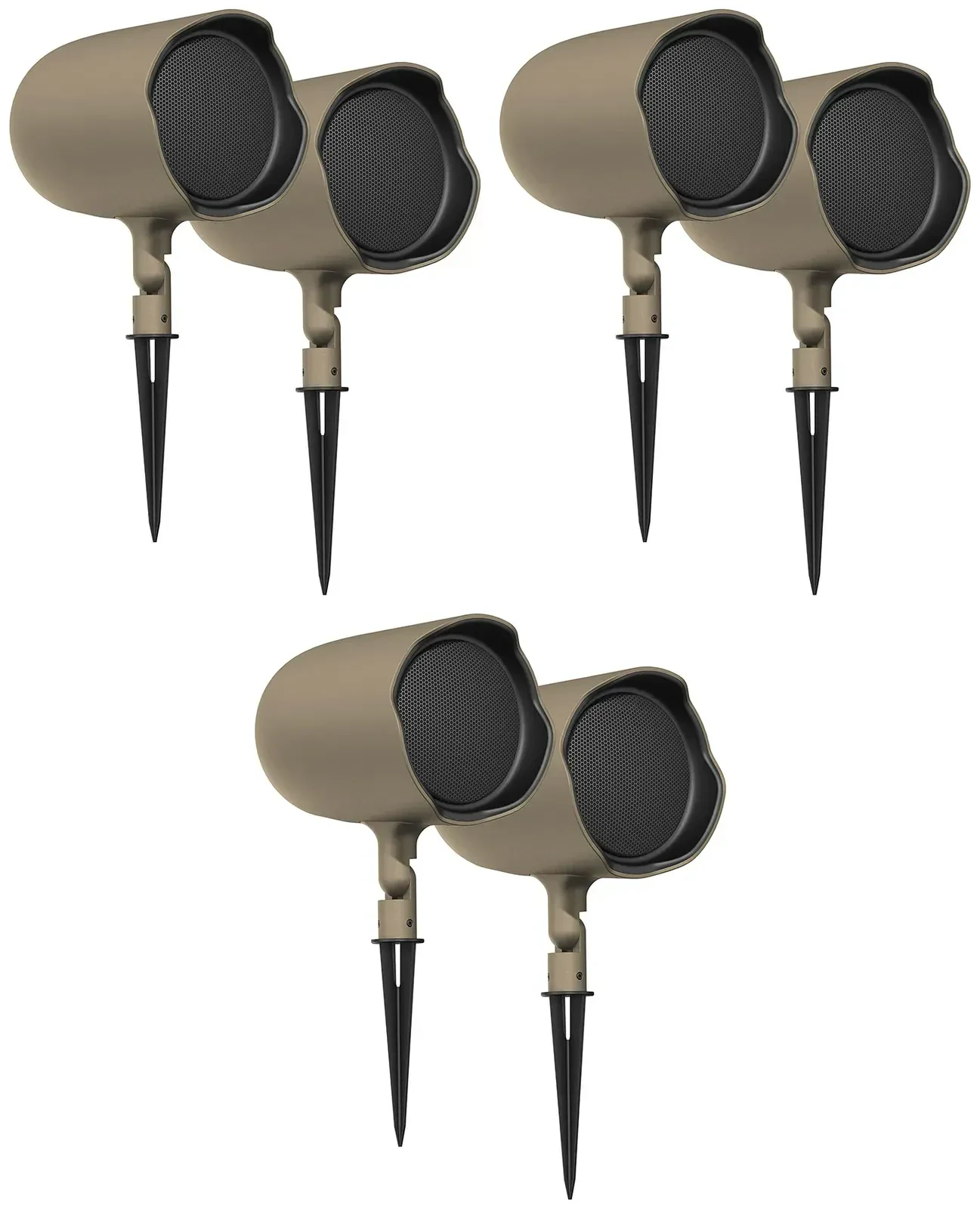 Рупорная акустика JBL GSF6-TN Tan (6 штук)