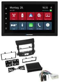 Blaupunkt MP3 Bluetooth DAB 2DIN USB Autoradio für Citroen C-Crosser Mitsubishi