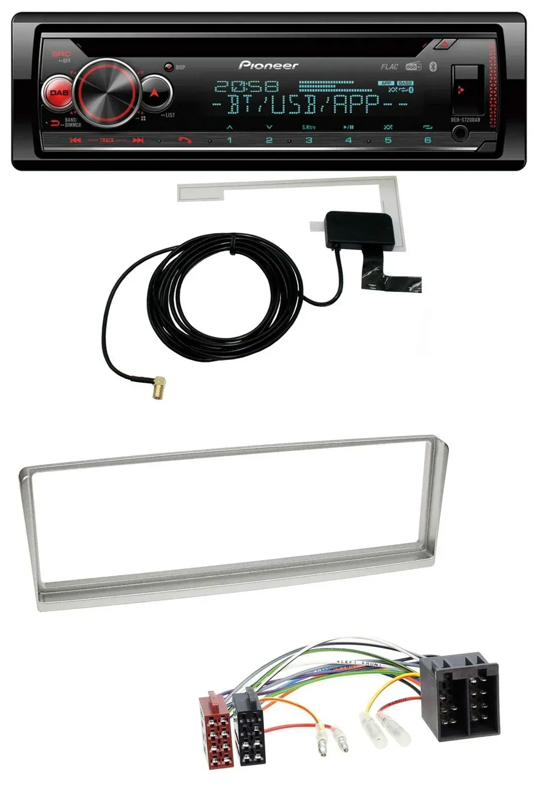 Автомагнитола для Alfa Romeo 156 (2001–2003) Pioneer DAB, CD, MP3, USB, Bluetooth