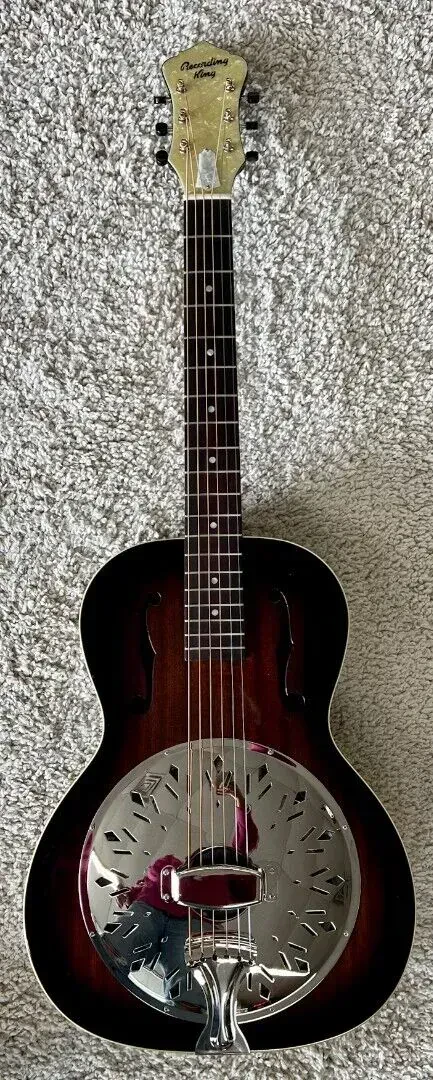 Резонаторная гитара Recording King Rattlesnake Sunburst