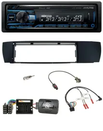 Alpine USB Bluetooth DAB Lenkrad Autoradio für BMW X3 04-10 E83 seitlich