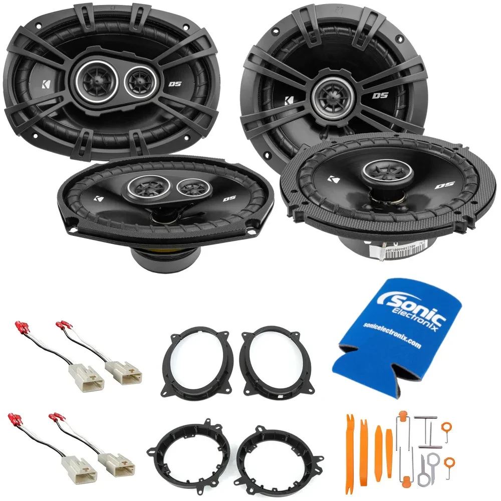 Комплект автомобильной акустики Kicker Complete Factory Speaker Package для Toyota Highlander (2014–2019) с Koozie (набор)